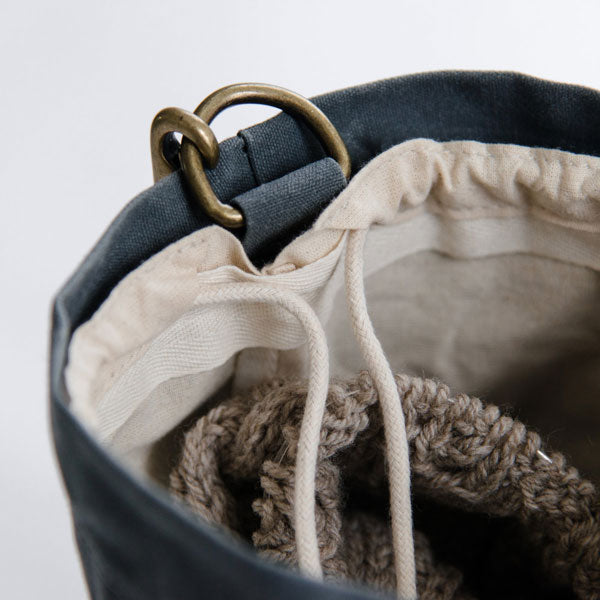 Twig & Horn Waxed Canvas Bucket Bag