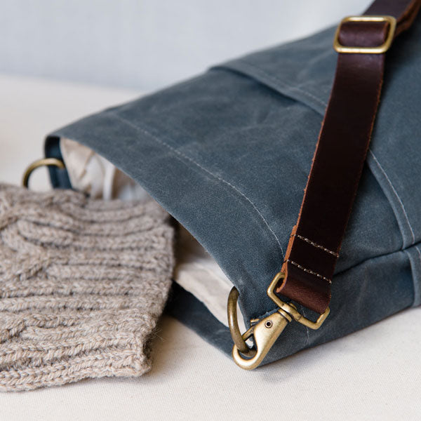 Twig & Horn Waxed Canvas Bucket Bag