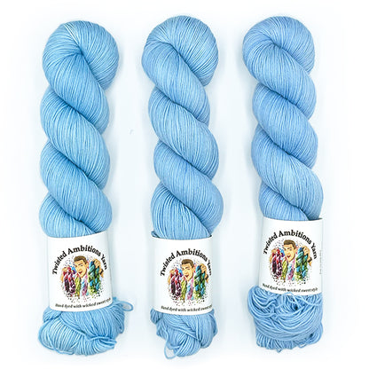 Twisted Ambitions Yarn: Sweet Sock – Sky Blue