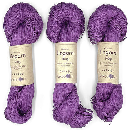 Växbo Lin: Lingarn 12/2 – Lilac