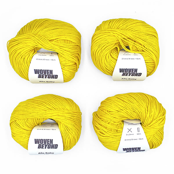 Woven Beyond: Allo Baby - Mustard