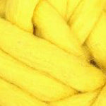 Yellow knitting yarns