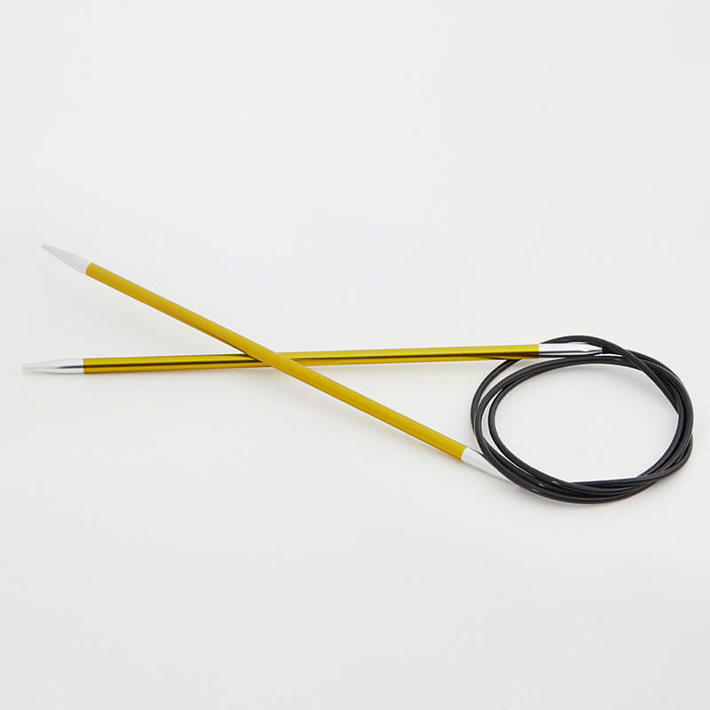 KnitPro: Zing Circular Needles 80cm-3.5 mm / UK- / US4