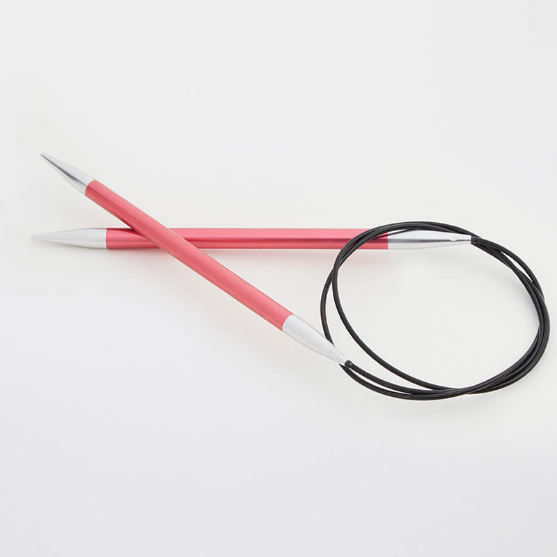 KnitPro: Zing Circular Needles 80cm-6.5 mm / UK3 / US10.5