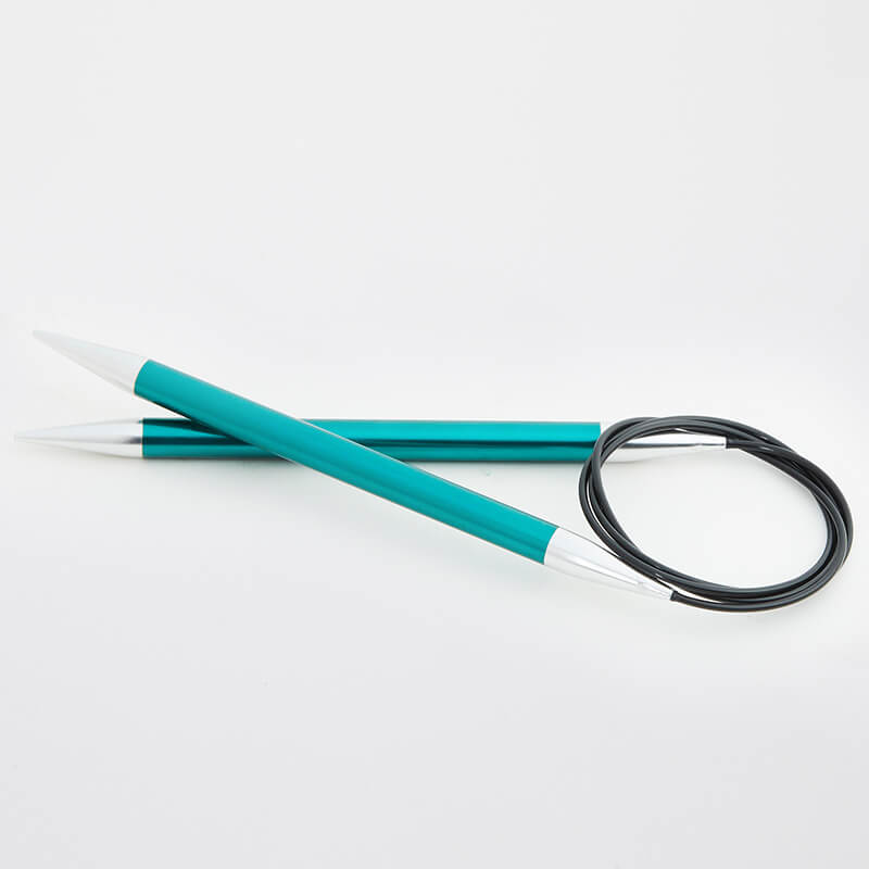 KnitPro: Zing Circular Needles 80cm-8 mm / UK0 / US11