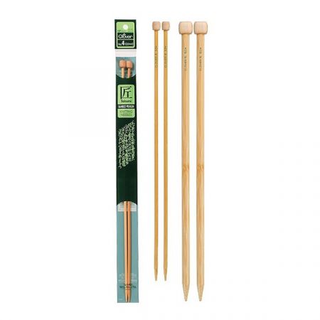 Clover: Takumi – Bamboo Straight Knitting Needles 