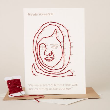 Craftivist Collective: Stitchable Change-maker – Malala Yousafzai