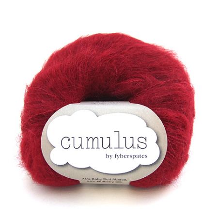 Fyberspates: Cumulus – Ruby Red 901