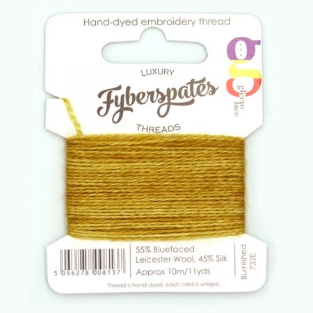 Fyberspates: Gleem Lace Embroidery Thread - Burnished 732E