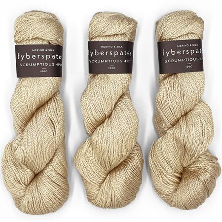 Fyberspates: Scrumptious 4Ply/Sport – 303 Oyster