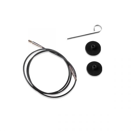 KnitPro: Black Interchangeable Cables