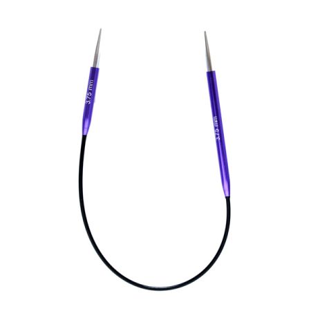 KnitPro: Zing Circular Needles 25cm-3.75 mm / UK9 / US5