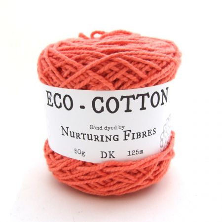 Nurturing Fibres: Eco-Cotton – Sunkissed Coral