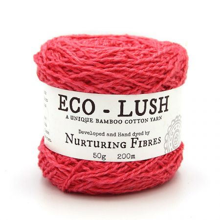 Nurturing Fibres: Eco-Lush – Ruby Pink