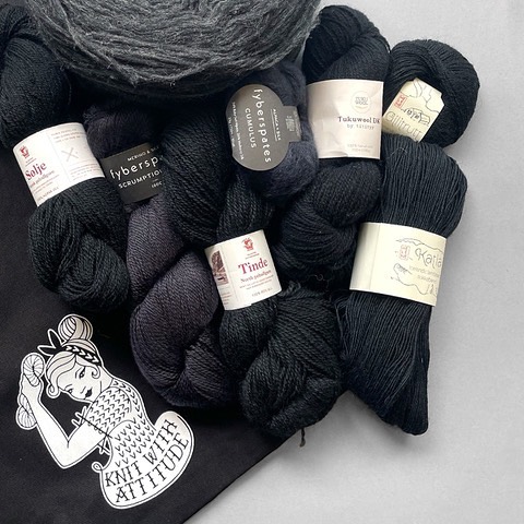 Alluring, chic and elegant, or just pain for the maker’s eye? George is exploring the dark side over on our blog, and you might want to join him there.

There is a direct link to the KWA blog via my bio.

#black #yarnporn #knittingblog #knitwithattitude #knitallthethings #londonyarnshop