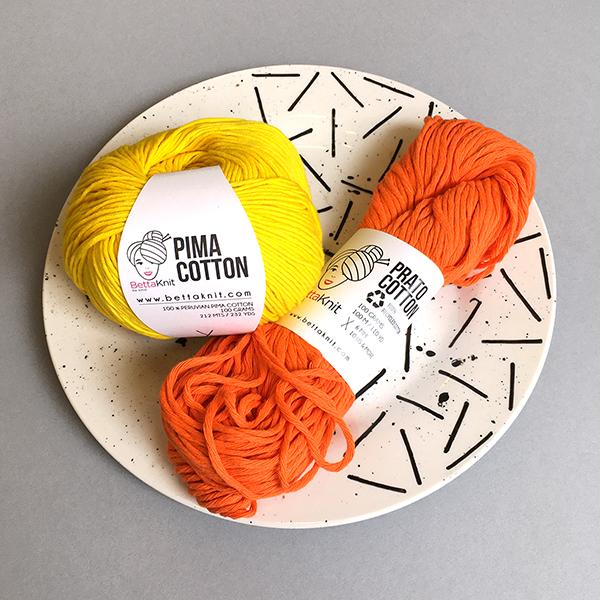 New Yarn - BettaKnit Prato Cotton and Pima Cotton