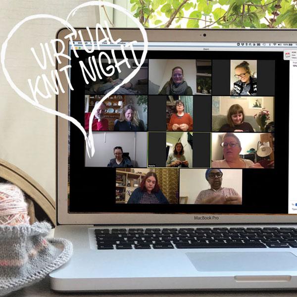 Virtual Knit Night - take 3