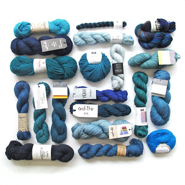 Knit a Rainbow - Blue